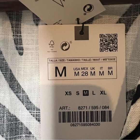 Zara Zebra Print Wrap Mini Dress - Picture 7 of 7